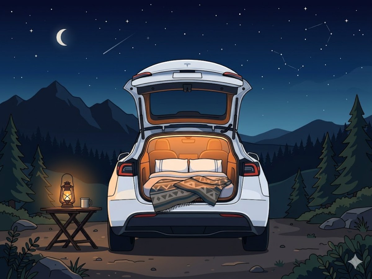 車中泊スタイル